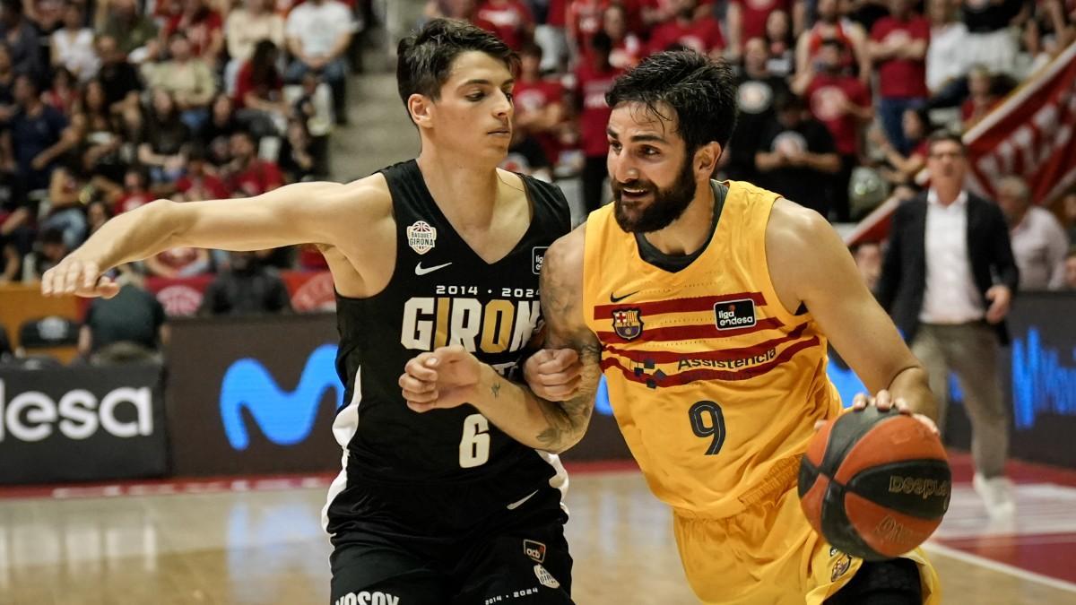 Juani Marcos, ante Ricky Rubio