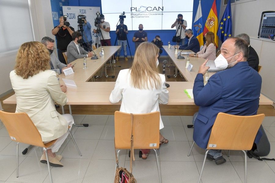 La secretaria de Estado de Energía, Sara Aagesen, visita la Plocan