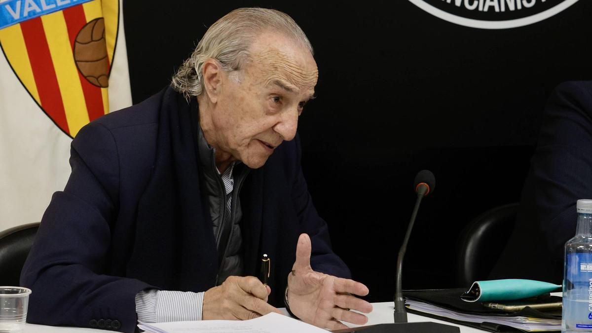El Valencia CF se pronunció en redes tras las palabras de Juan Martín Queralt