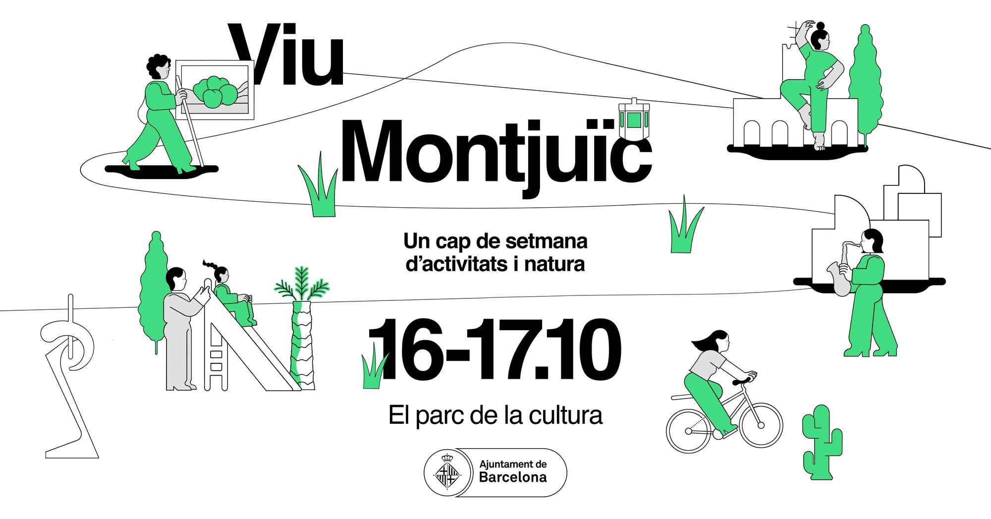 Cartel del festival Viu Montjuïc