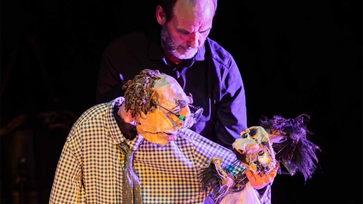 L'artista Javier Aranda a l'espectacle "Saeta" que interpretarà a la Sala La Planeta.