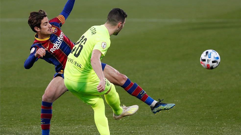 Alex Collado, uno de los líderes de este Barça B