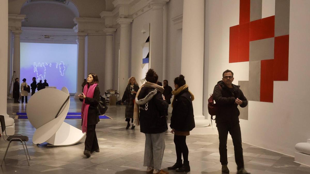 Exposición de arte contemporáneo en el Centre del Carme.