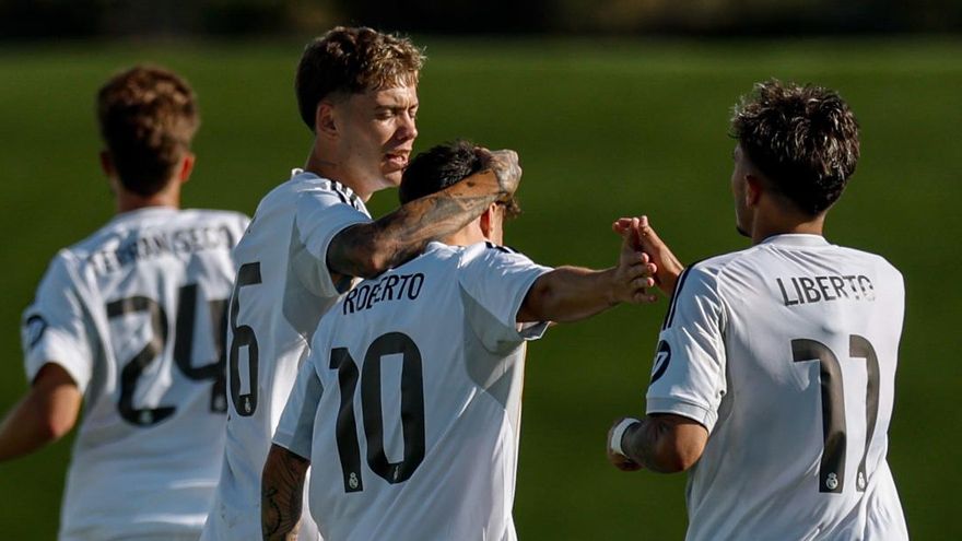 El Real Madrid debuta en Youth League con una remontada a la altura del primer equipo