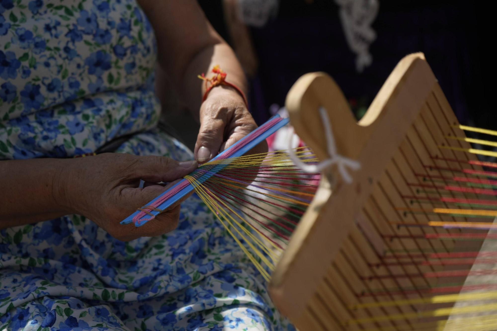 GALERÍA| San Marcial, epicentro de las tejedoras rurales