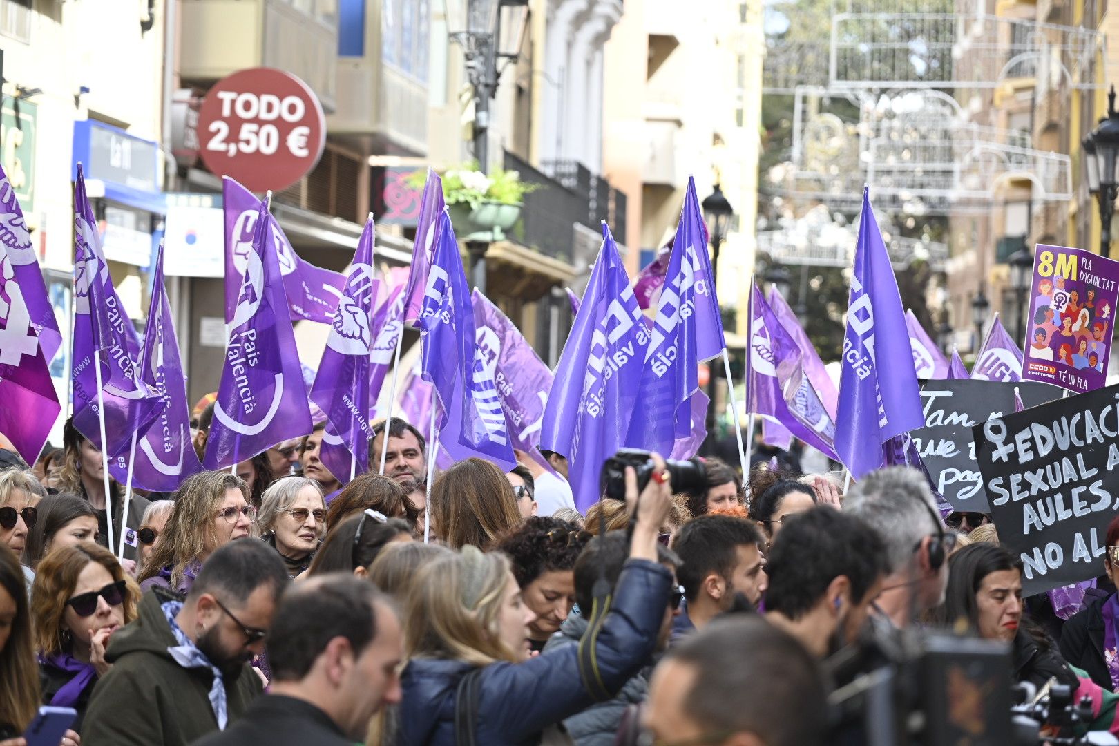 Galería: Castelló se reivindica por el 8M