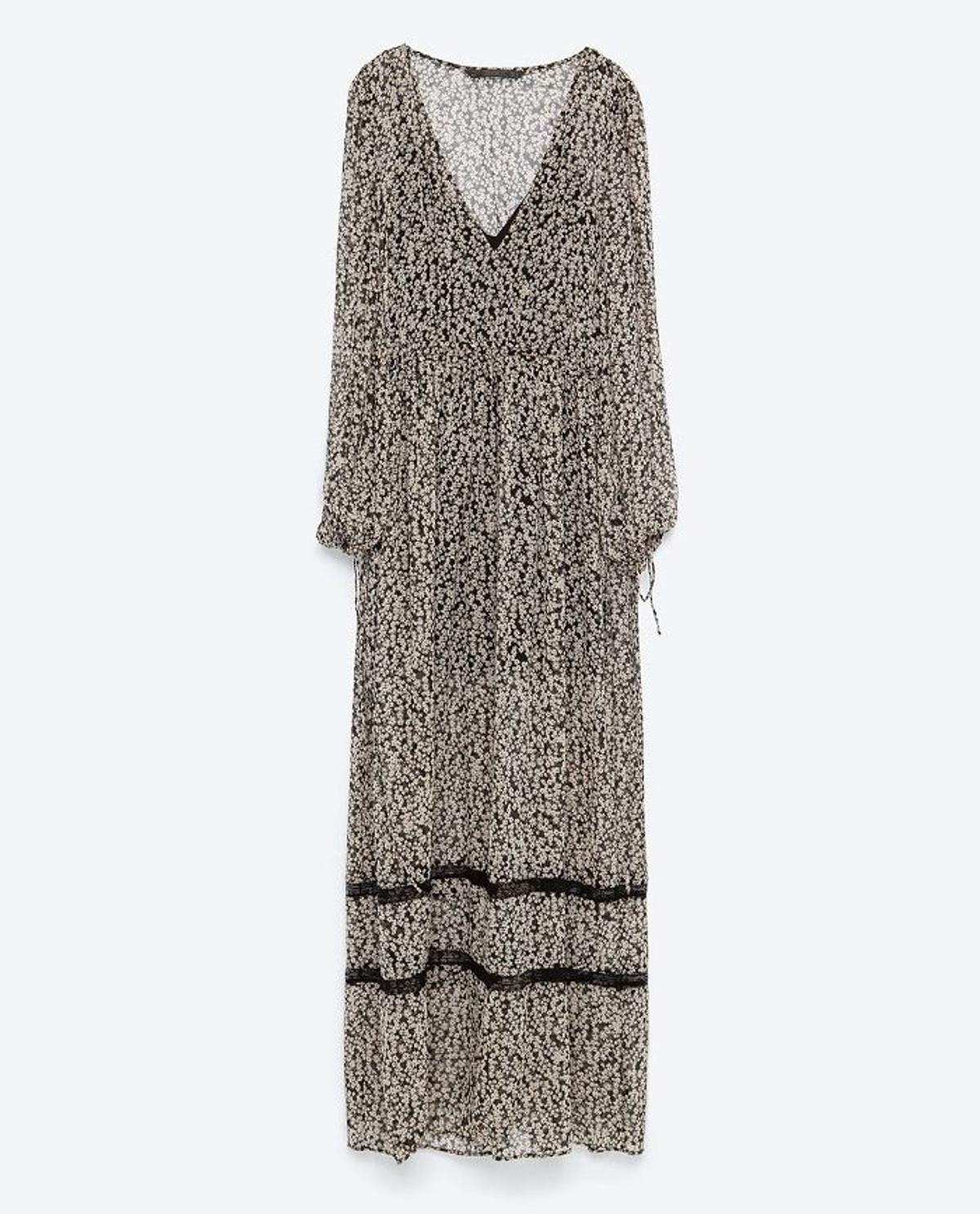 Vestido boho de Zara