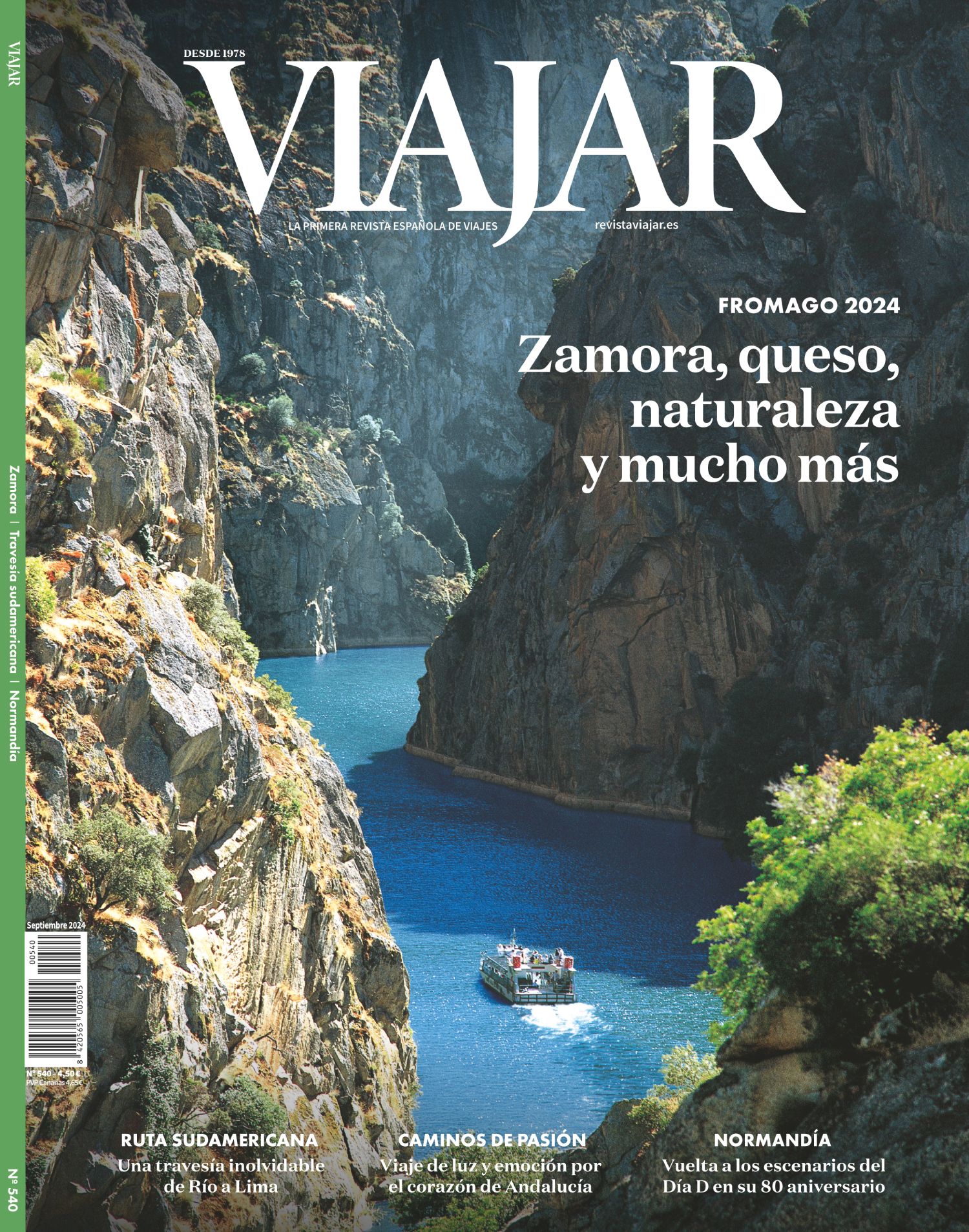 Portada Viajar septiembre de 2024.