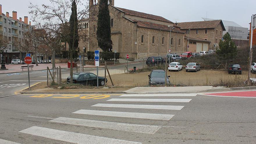 La CUP recull en un mapa de Solsona més de cent barreres arquitectòniques