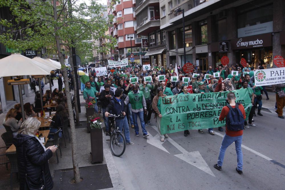 Cassolada de la PAH contra el PP