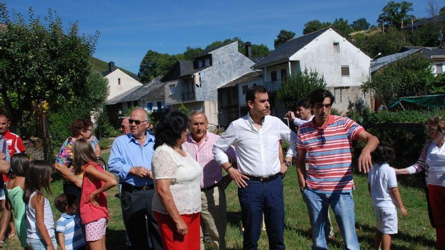 Maíllo, en su visita hoy a Rihonor