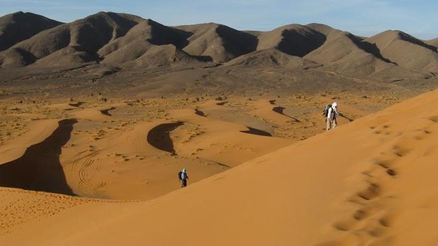 Una imagen del desierto del Sáhara