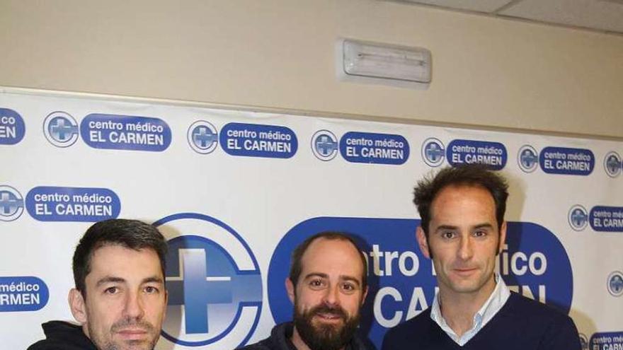 Gonzalo García, Adrián y Antononio Gavilanes. // Iñaki Osorio