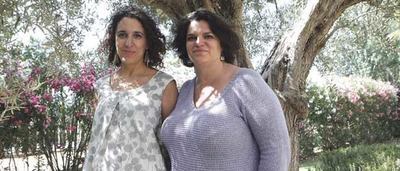 Isabel García-Zarza y Silvia Oviaño.