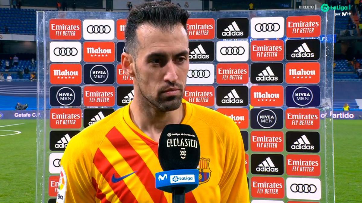 Busquets: "Podríamos haber hecho más goles"