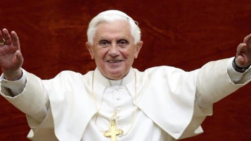 El Papa Benedicto XVI.