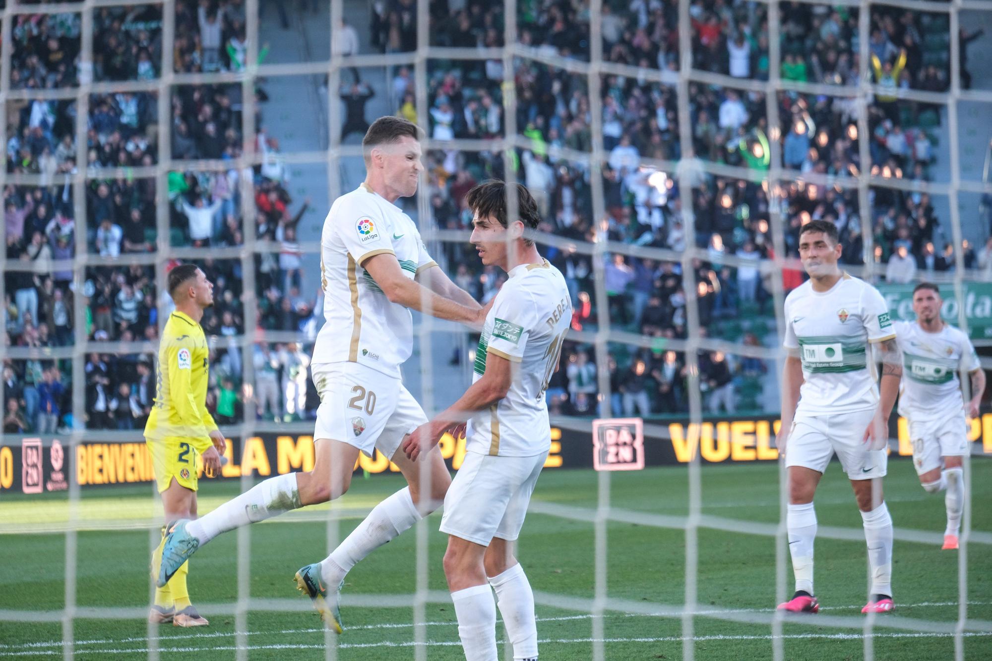 Las mejores imágenes de la primera victoria del Elche en La Liga