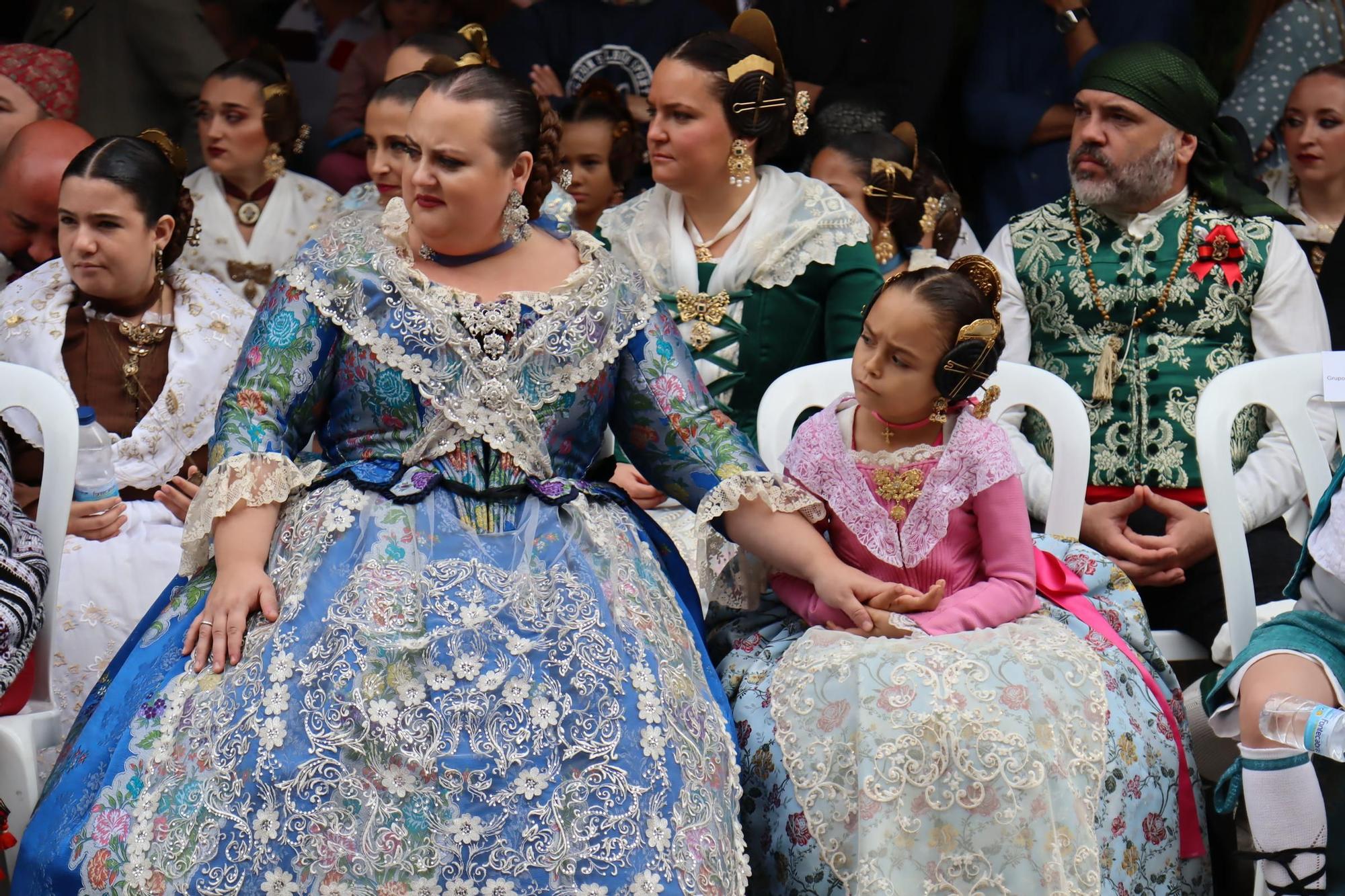 Las comisiones el Marítim, protagonistas en el Homenaje a la Senyera