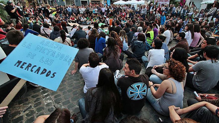 Diez años del 15M: los días en que la indignación tomó Gandia | XIMO FERRI