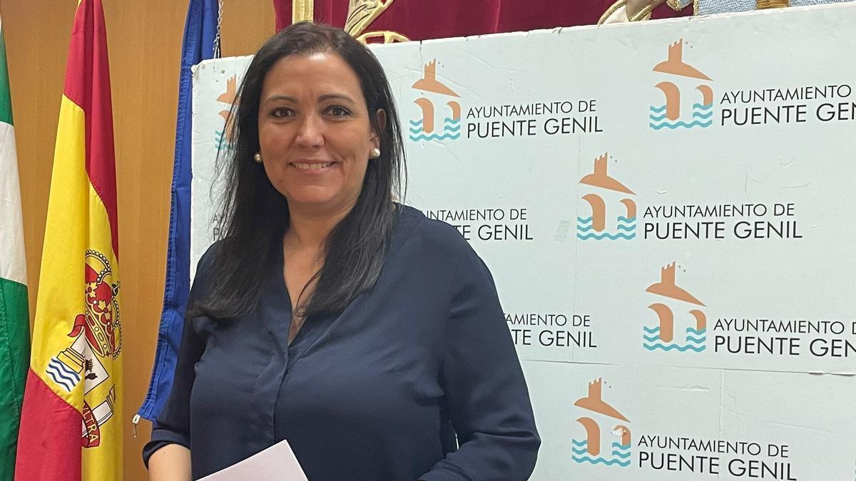 Ana Carrillo, concejala de Hacienda del Ayuntamiento de Puente Genil.