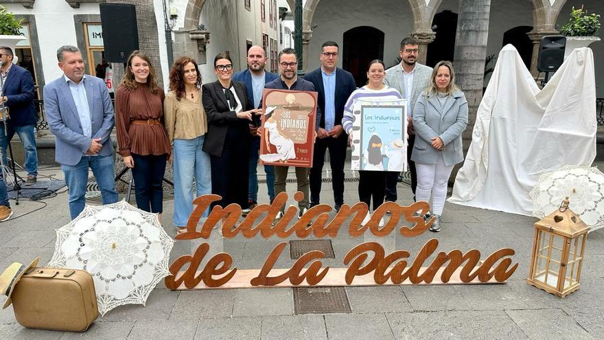 Los Indianos ya tienen cartel anunciador, obra de alumnas de la escuela Manolo Blahnik