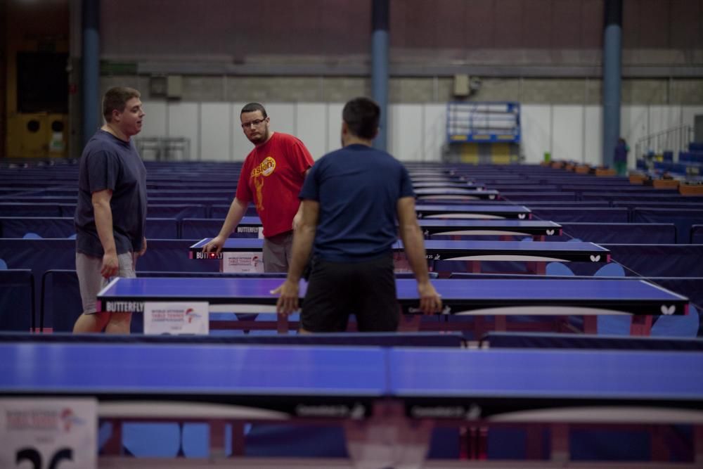 Preparativos para el Mundial de Tenis de Mesa