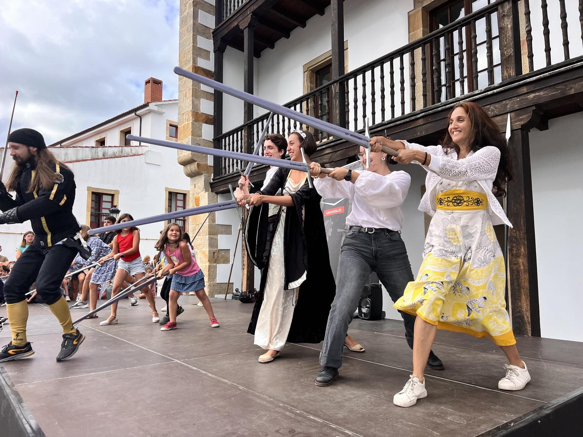 Así han sido los actos de la recreación del desembarco de Carlos V en Villaviciosa