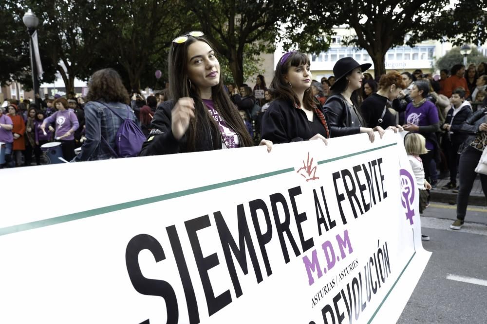 La manifestación, en imágenes