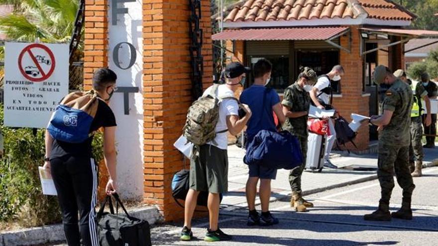 Un positivo en el Cefot pone en cuarentena a medio centenar de alumnos