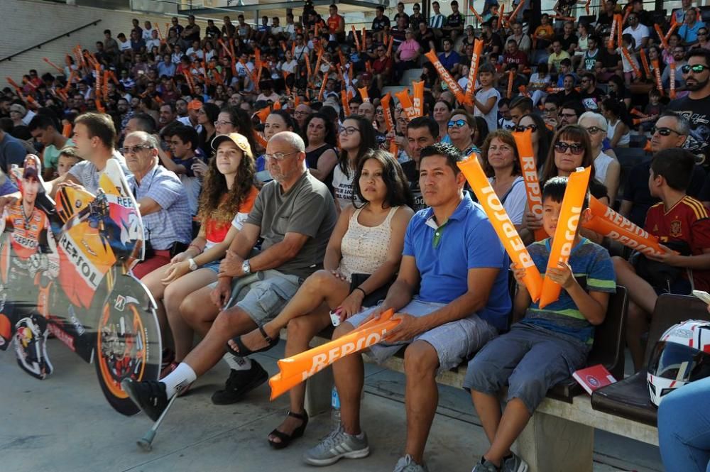 Dani Pedrosa en Santomera