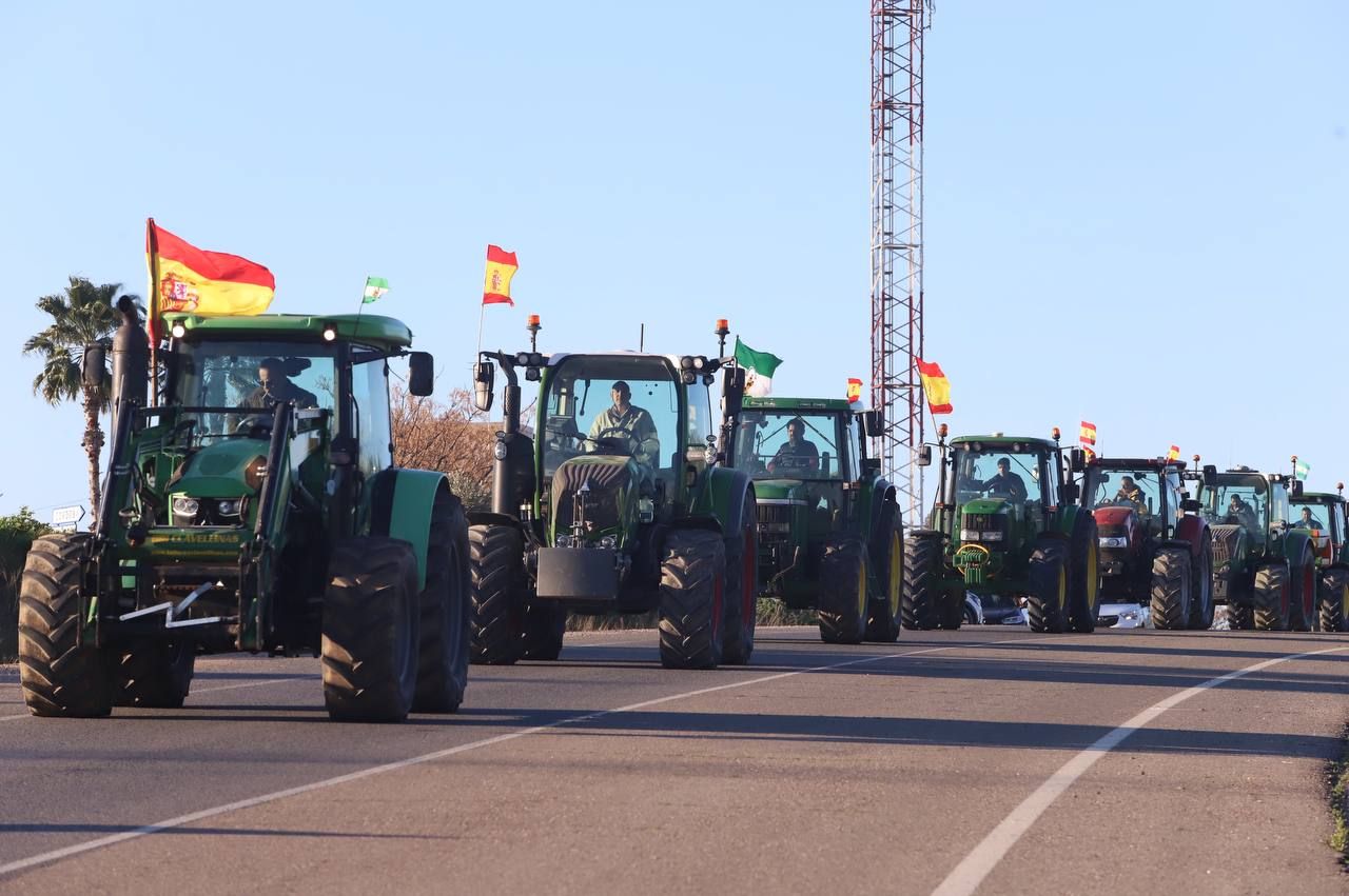 Las protestas del campo llegan a la capital cordobesa en varias tractoradas