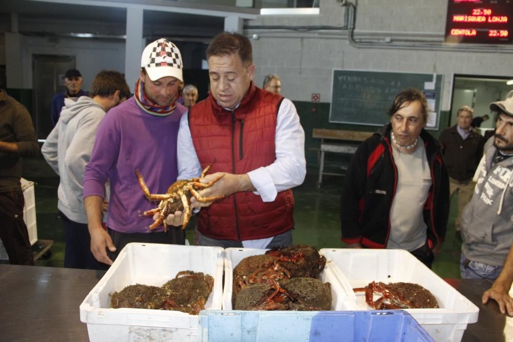 Apertura de la veda de la centolla en O Morrazo