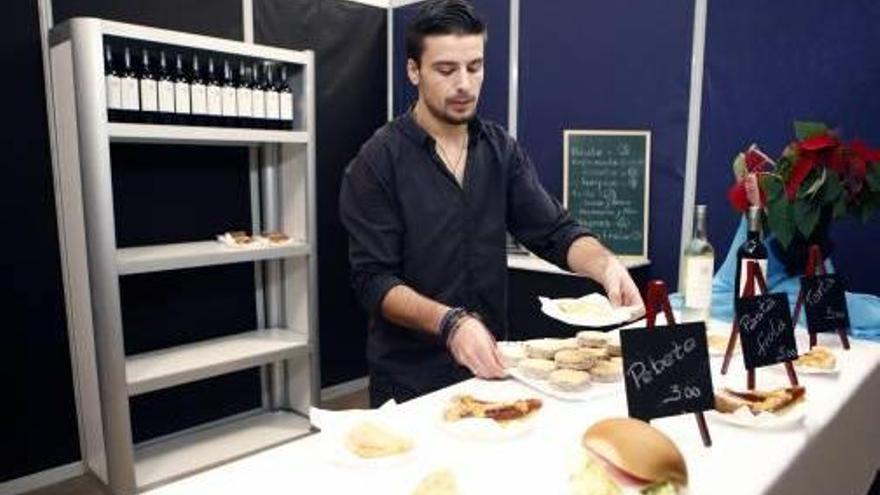 Una muestra de los platos que se sirven en la feria