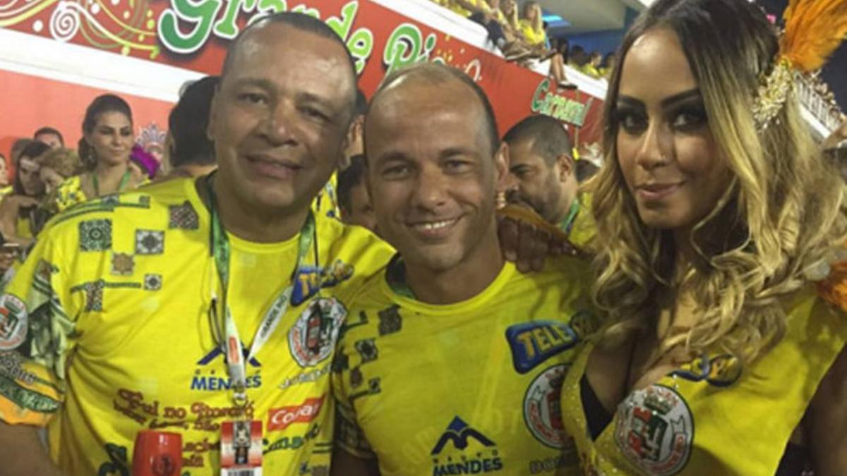 La familia Neymar fue protagonista en el Carnaval de Rio