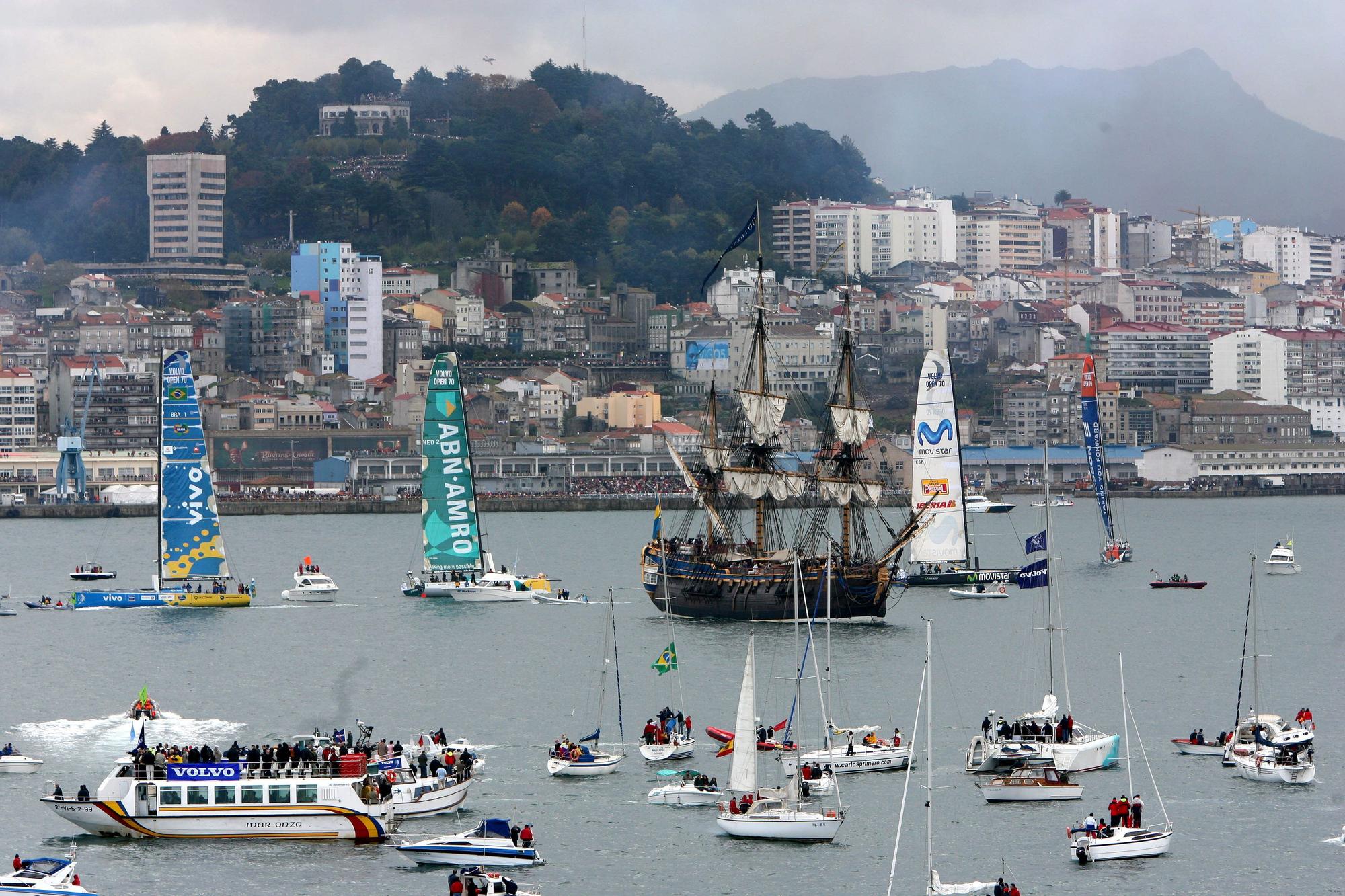 Quince años del adiós de Vigo a la Volvo Ocean Race