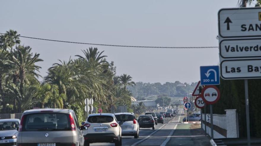 Un fallecido tras ser atropellado en la carretera de Santa Pola