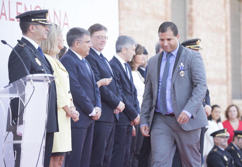 Acto del día de la Unidad de la Policía Nacional adscrita a la Comunitat Valenciana