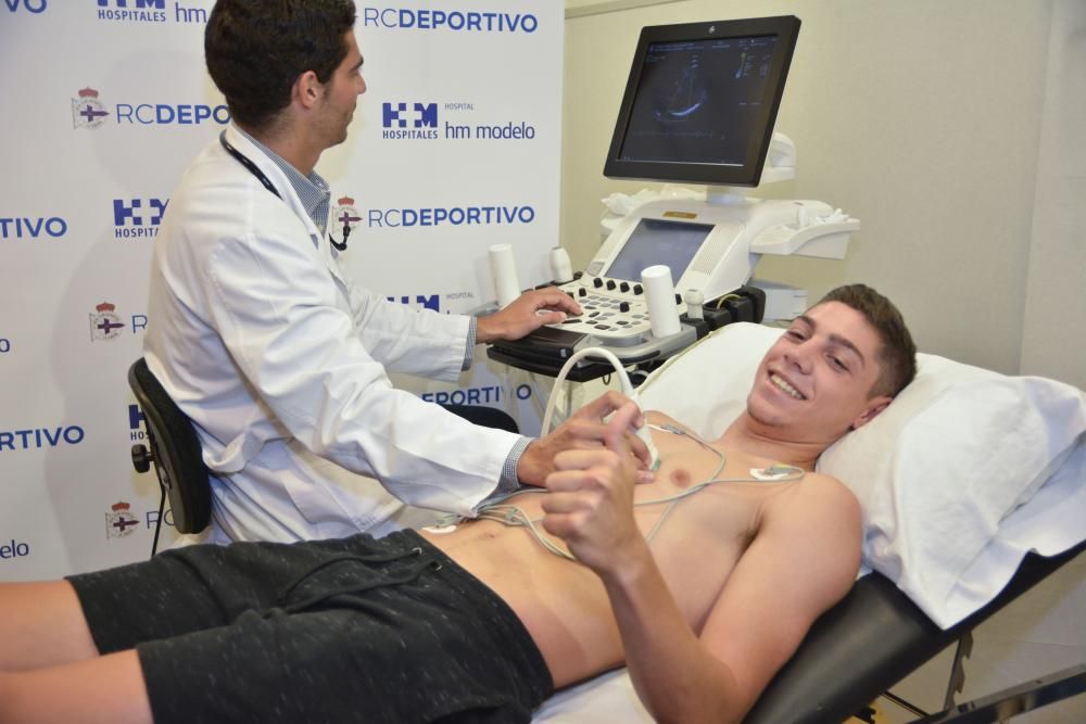 Fede Valverde pasa reconocimiento con el Deportivo