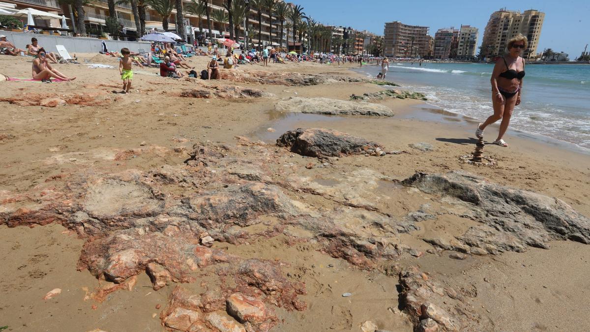 Los temporales se han llevado la arena en muchas playas