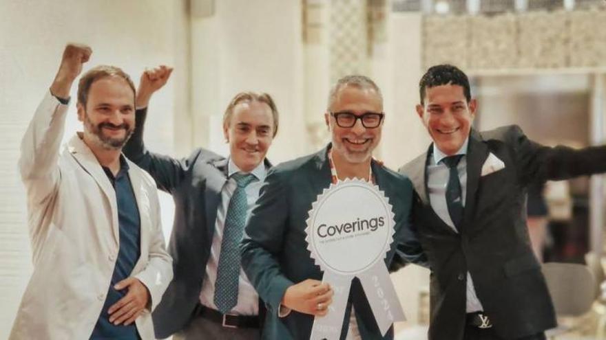 Dos marcas españolas, premiadas por su estand en la feria Coverings 2024