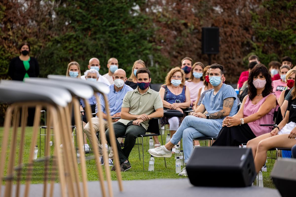La inauguración de la Masia Femenina, en imágenes