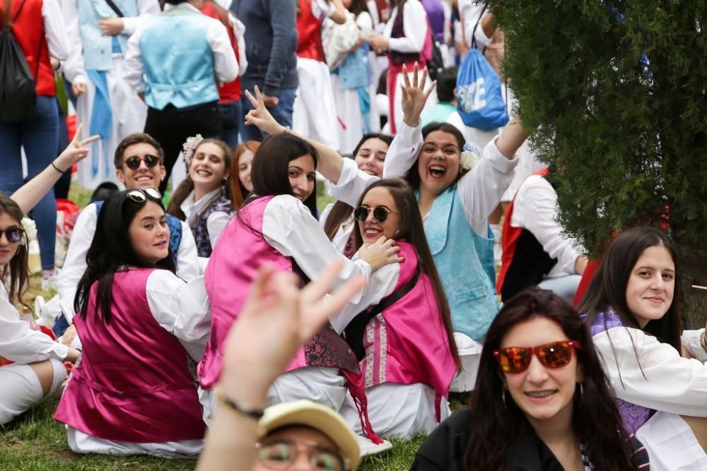 Ambiente en el Jardín de la Fama en el Bando de la Huerta