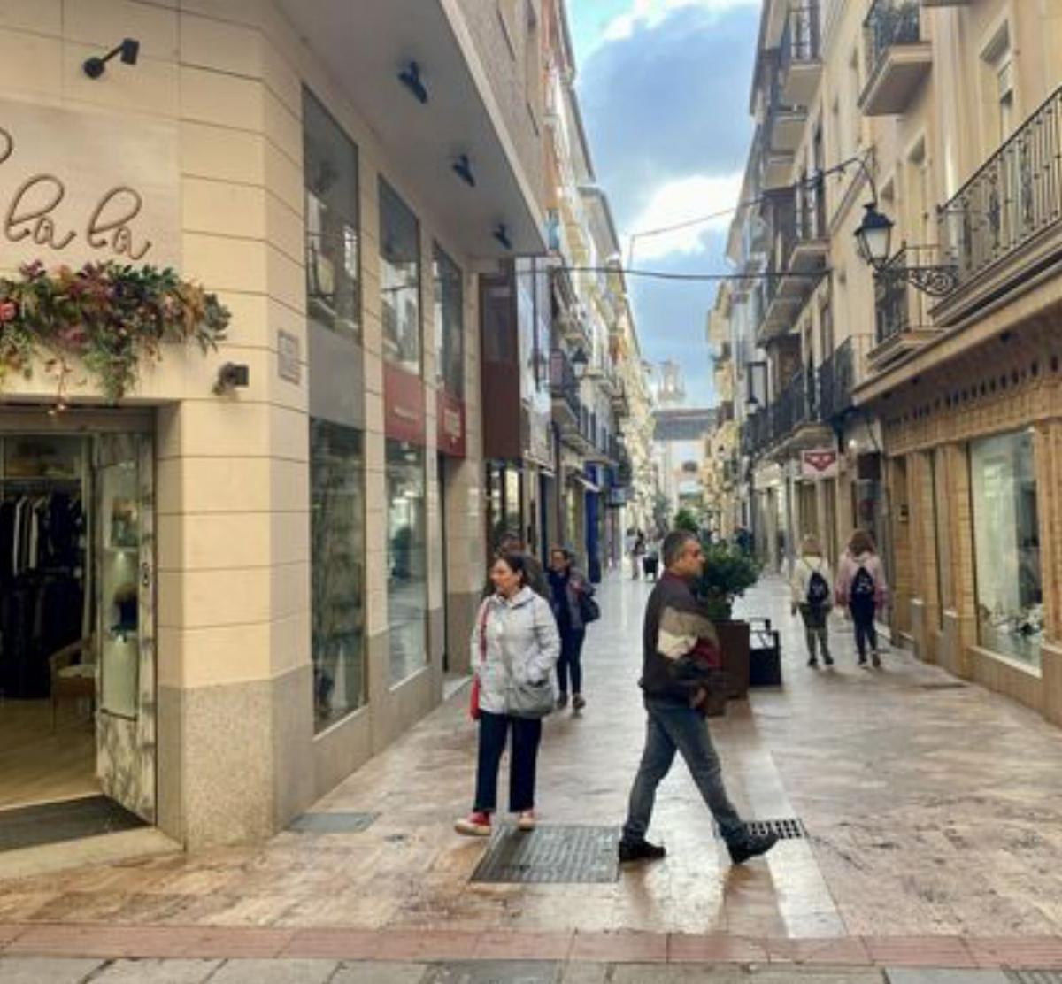 Comercios en Antequera.