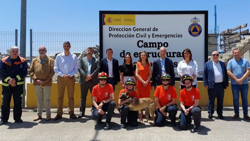 La alcaldesa Fernández Pena acude a una reunión de la FEMP en la Escuela Nacional de Protección Civil, en Rivas de Vaciamadrid.