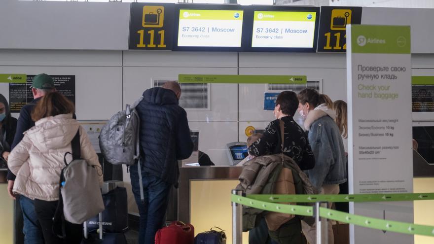 Cancelados los vuelos procedentes de Moscú a Alicante