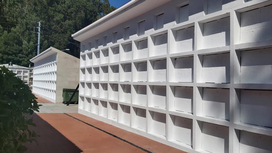 Bueu acaba la ampliación del cementerio y prepara los pliegos para adjudicar los nichos