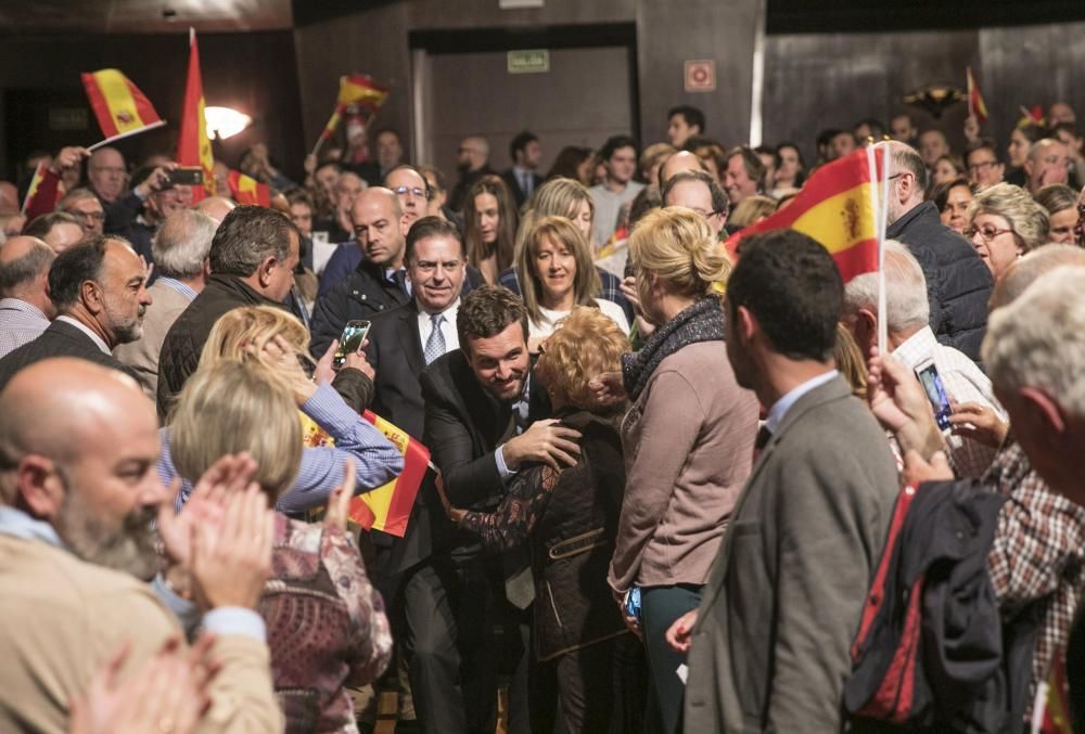 Mitin de Pablo Casado en Oviedo