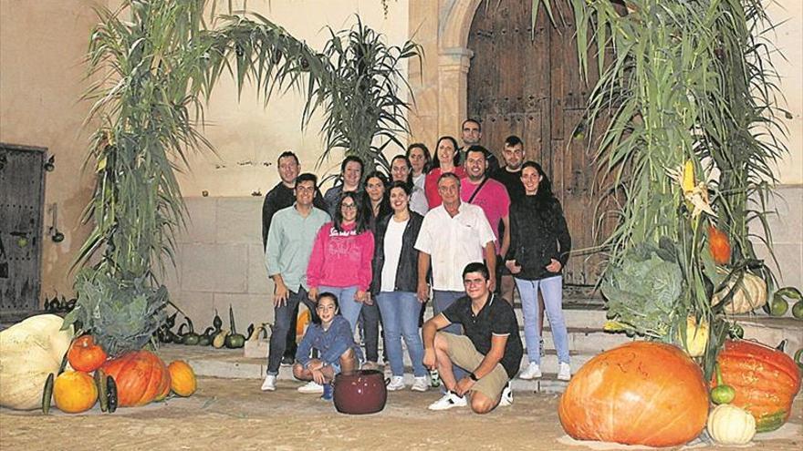 Figueroles ofrenda 510 calabazas al patrón Sant Mateu en el día grande de su fiesta