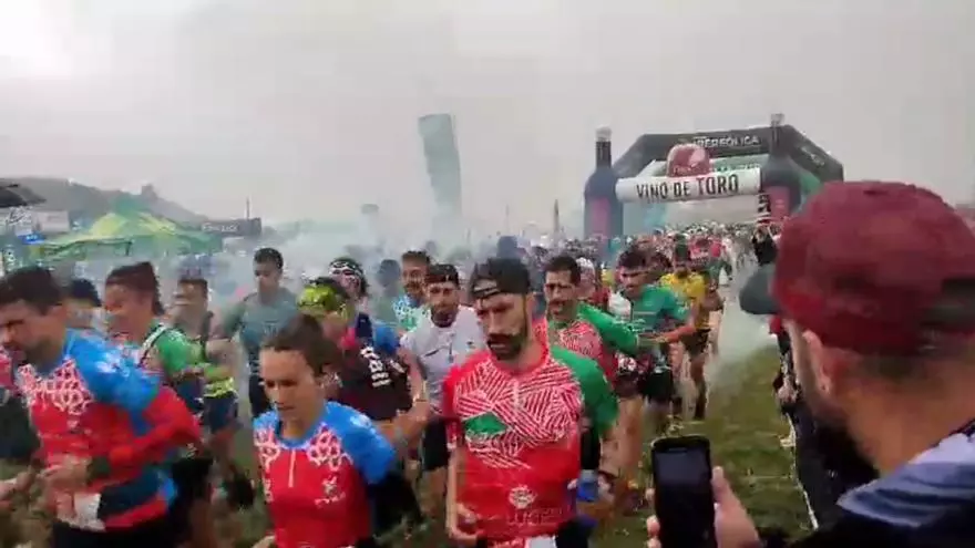 VÍDEO | Así ha sido la salida de la segunda jornada de la Ultra Sanabria: ¡Ambientazo!