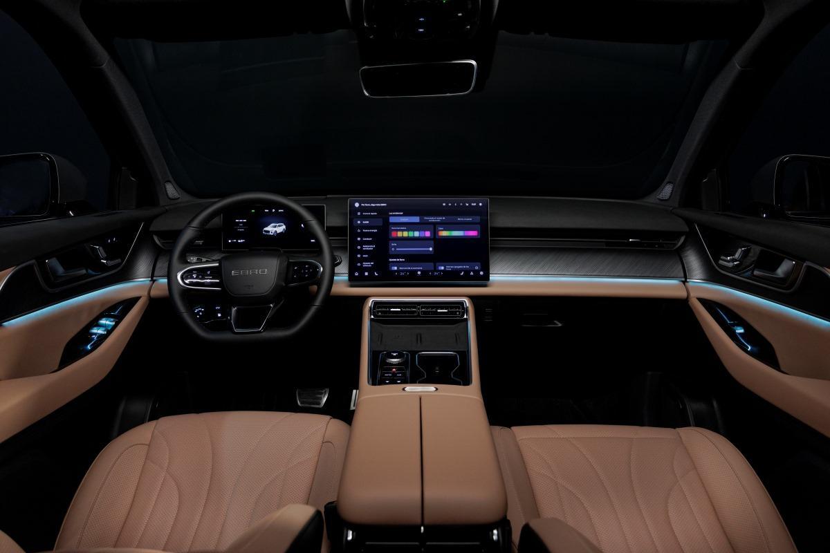 Interior de uno de los EBRO.